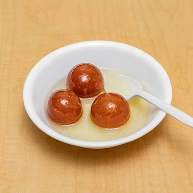 Indulge in our gulab jamun