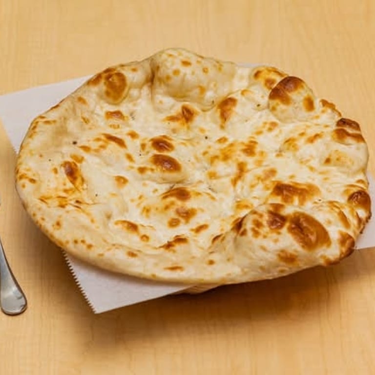 Savor our butter naan